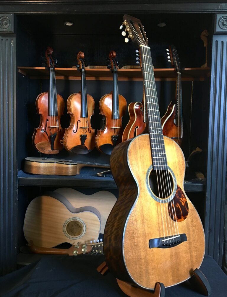 Parlor guitar